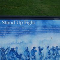 VolleysFromEachSideAt80Yrds