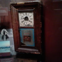 Soldiers on both sides looted things like this clock