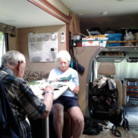 Inside our home away from home!