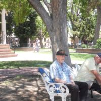 John & Bob in Albuquerque Square