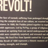 In 1680, armed resistance drove the Spanish out