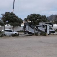 RV on lunch break north of Ventura