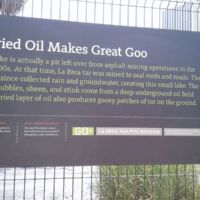 Once an asphalt mining pit