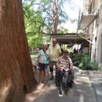 Us, on the Riverwalk