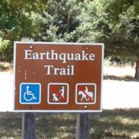 Earthquake trail