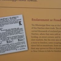 River--route to slavery or to freedom
