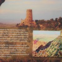 Painting for Fred Harvey postcards