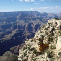 Colorado River in center