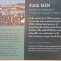 Efficient cotton gin led to increased production and more slavery, not less
