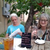 Sally & Cheryl at Tea Room restaurant