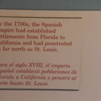 by1700s, the Spanish ruled from FL to CA to StLouis