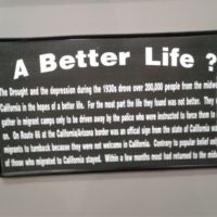 Migrants not welcome in California