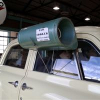 Antique car air conditioner
