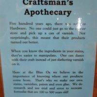 Made from scratch varnishes & paints