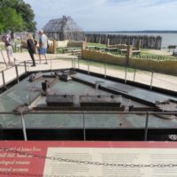 Scale Model of James Fort