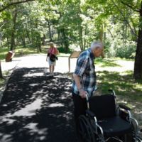 Sally and John on a level part