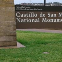 Masonry fort,1695, preceded by 9 wooden ones, all Spanish