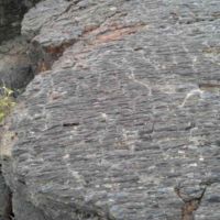 different textures come from more/less viscous the lava was