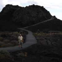 a short steep 1/2 mile walk not taken