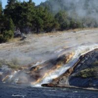 4000 gal. of boiling water per minute from Excelsior Crater