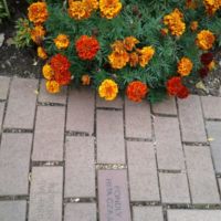 Memorial bricks for Rita