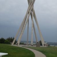 1 of 8 concrete teepees at SD rest stops