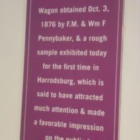 Pennebaker patented a dump wagon in 1876